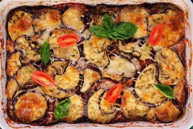 Recette aubergine au four