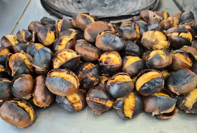 Recette de châtaignes grillées