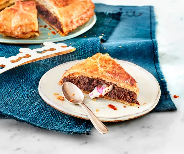 Galette des Rois à la crème de chocolat