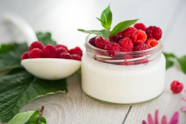 Recette yaourt maison à la framboise