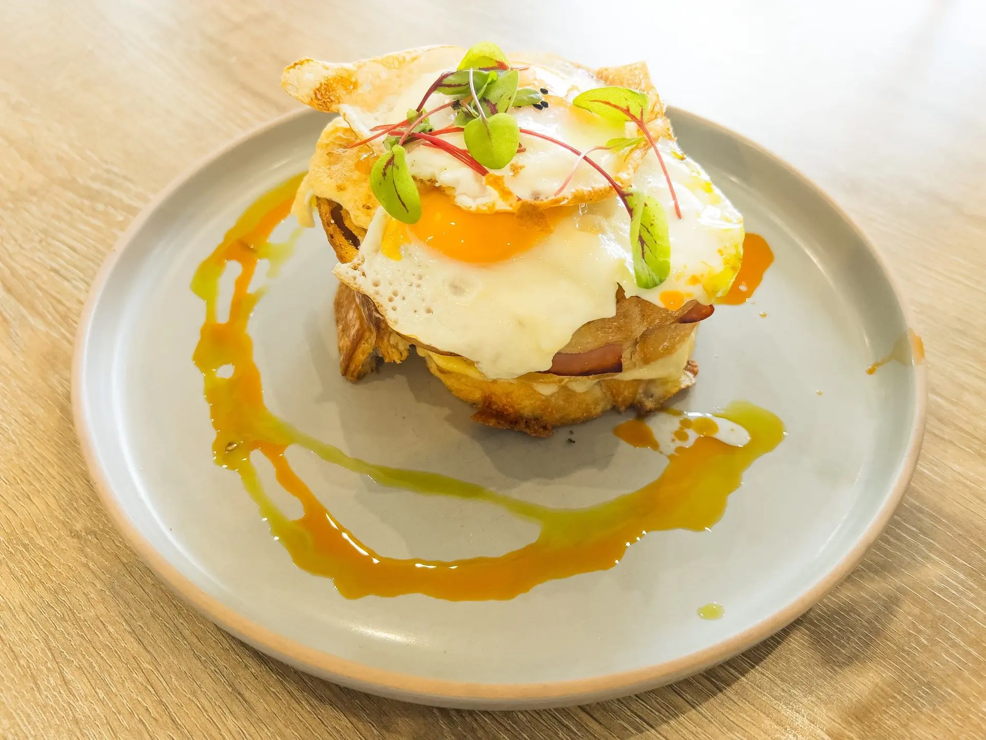 Recette croque madame de luxe