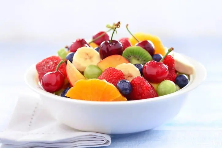 Salade de fruits healthy