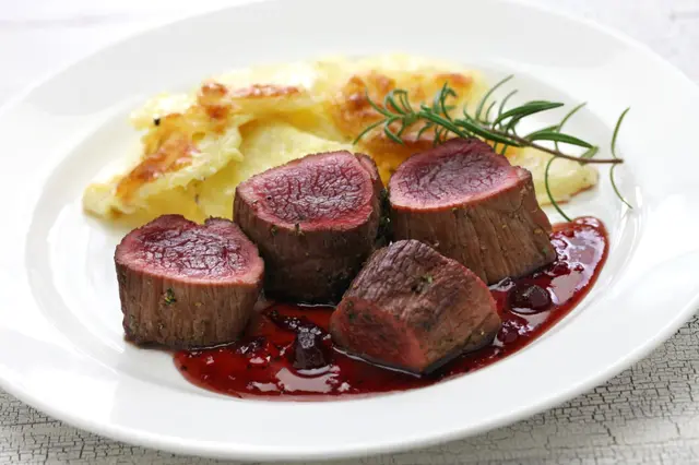 Recette pavés de cerf