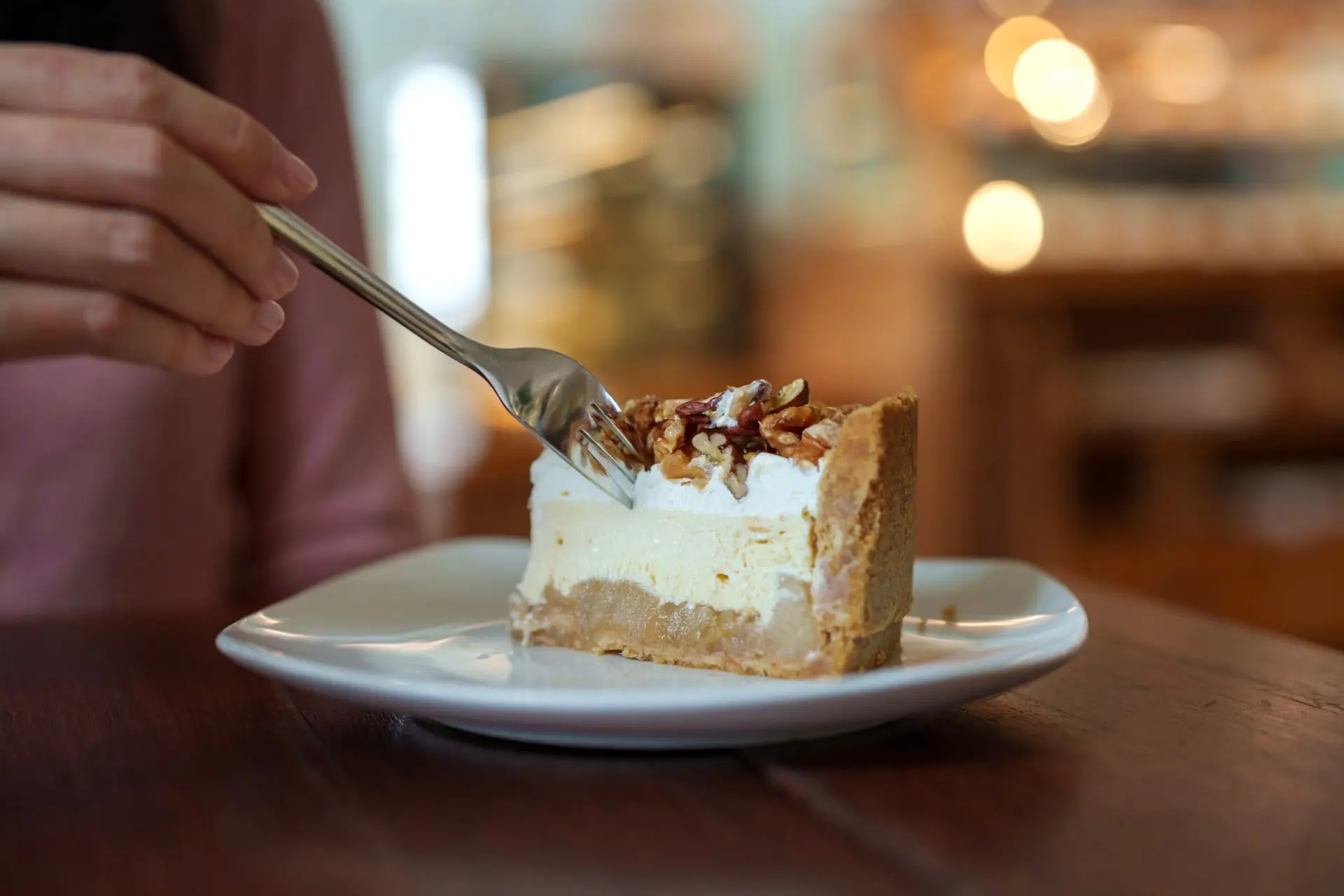 Cheesecake au caramel salé