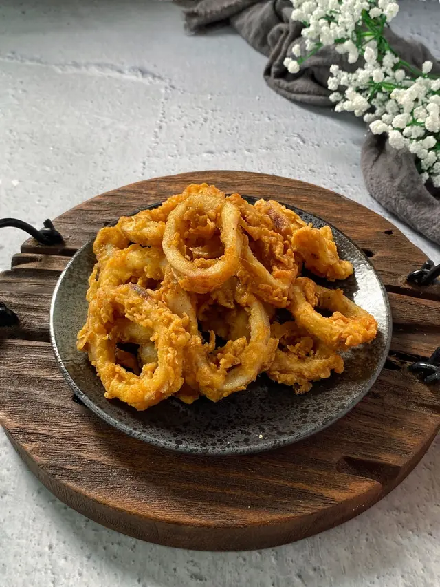 Recette calamars frits