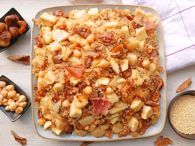 Quinoa champignons panais châtaigne – une recette forestière