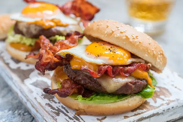 Recette hamburger œuf bacon