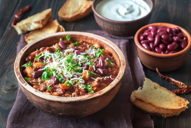 Recette chili con carné