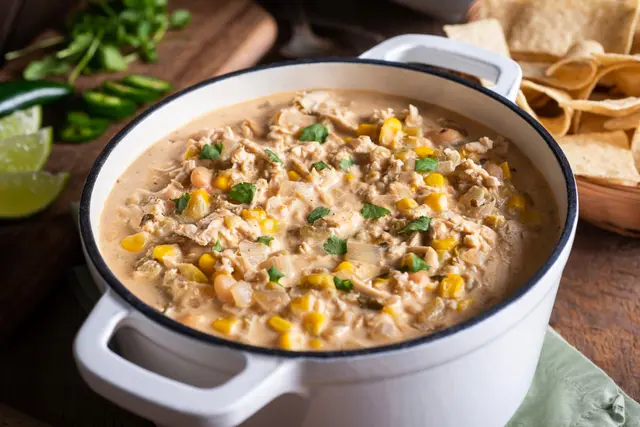 Chili de poulet blanc