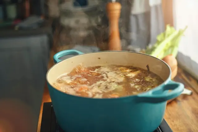 Soupe de nouilles au poulet