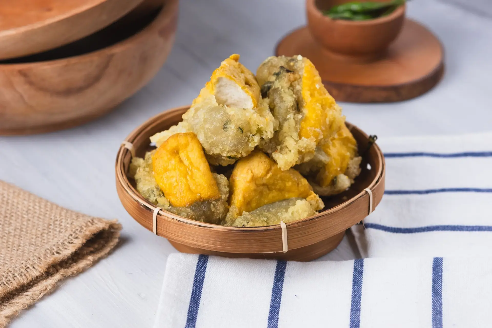 Tofu (ou tahu) aci