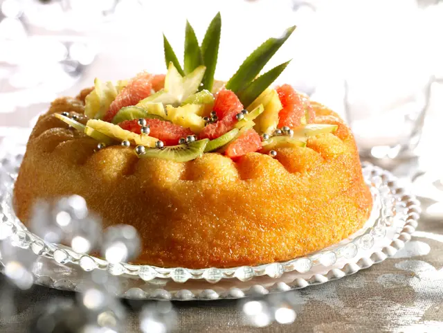 Savarin aux fruits exotiques