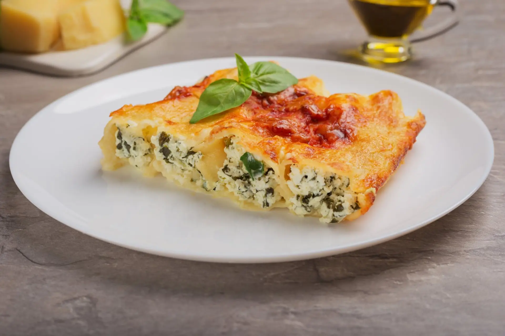Recette de cannelloni aux épinards