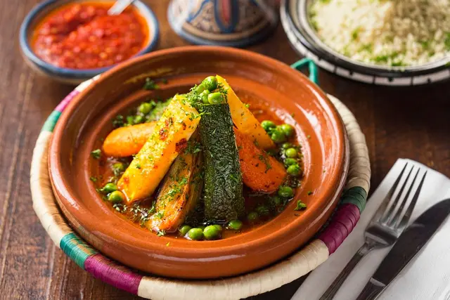 Tajine de légumes marocaine