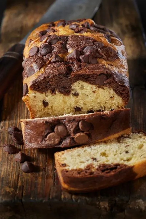 Recette marbré au chocolat
