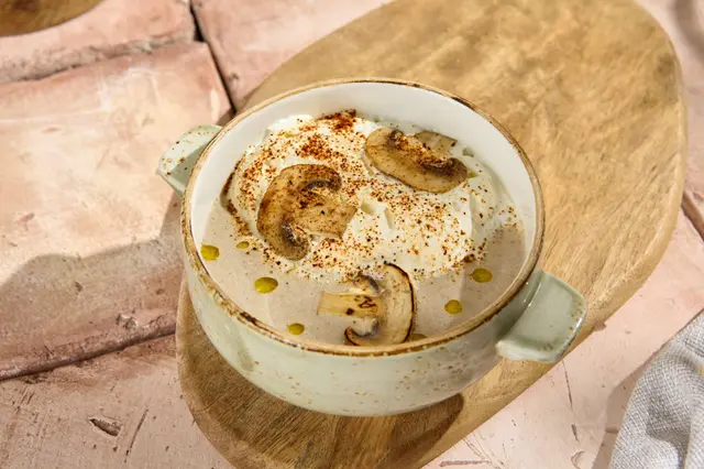 Recette capucino de champignon
