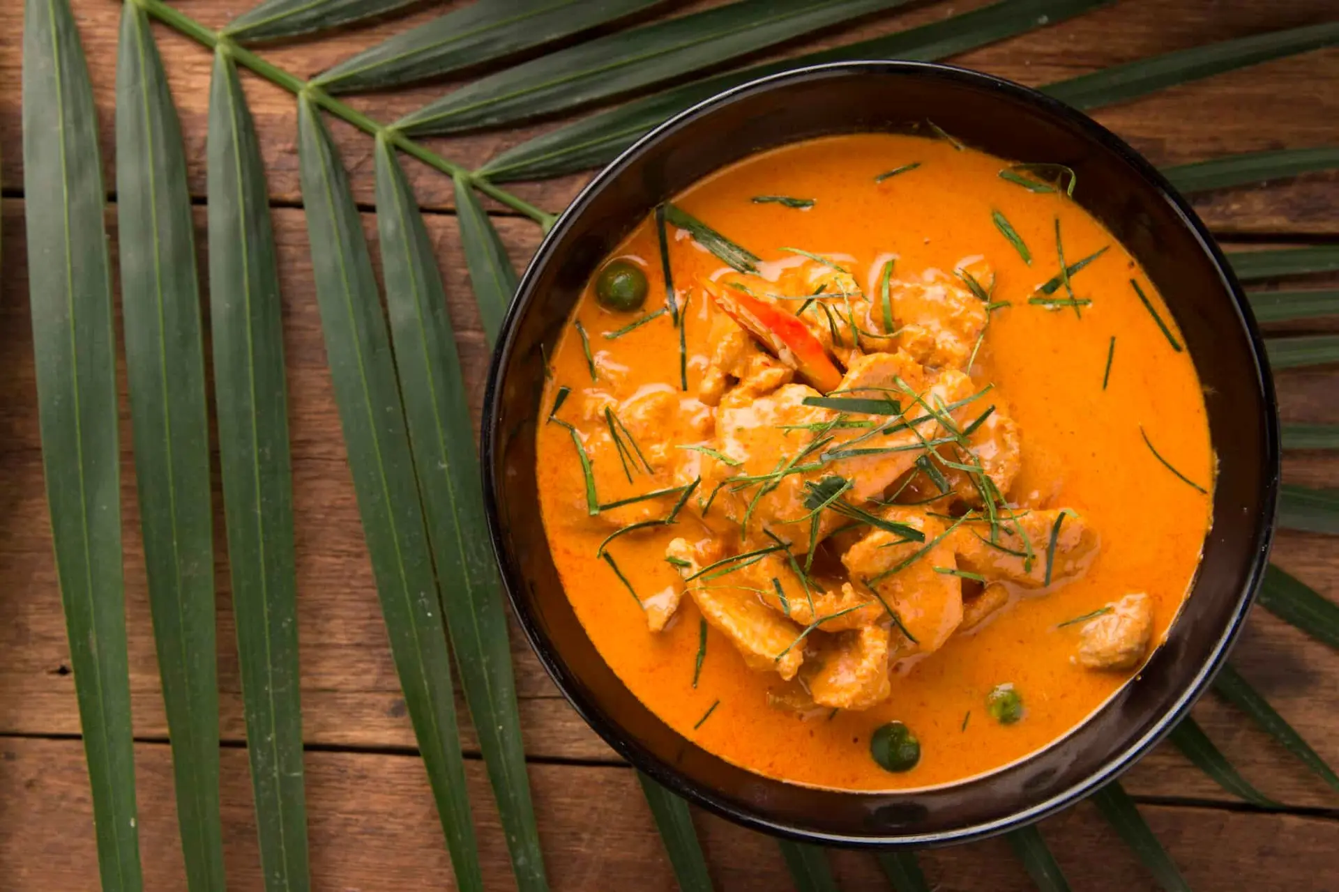 Recette curry thai au poulet