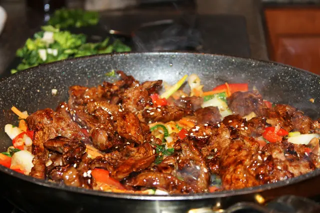 Sauté de bœuf coréen