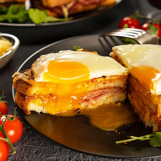 Recette croque-madame gourmand
