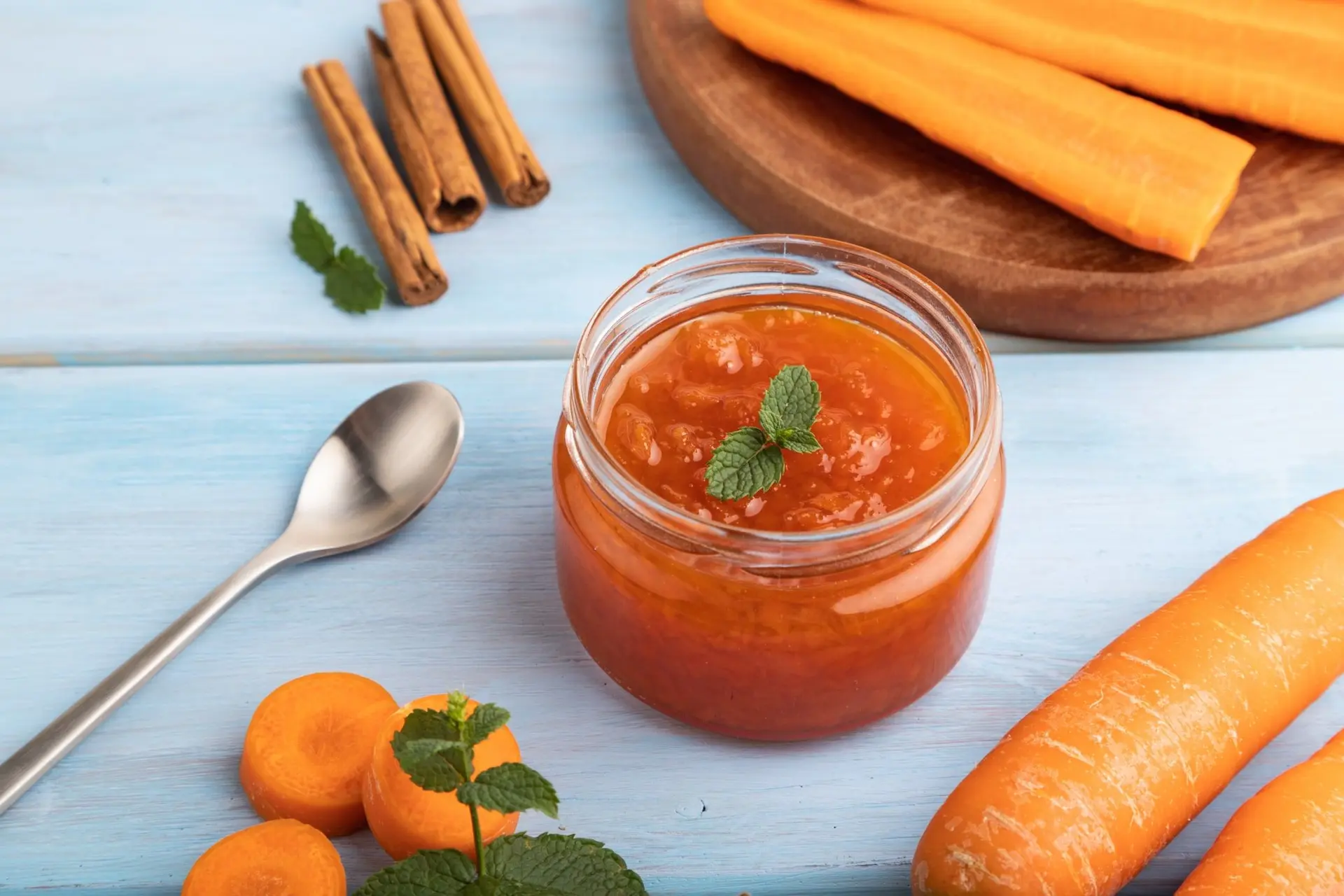 Confiture de carotte à la cannelle