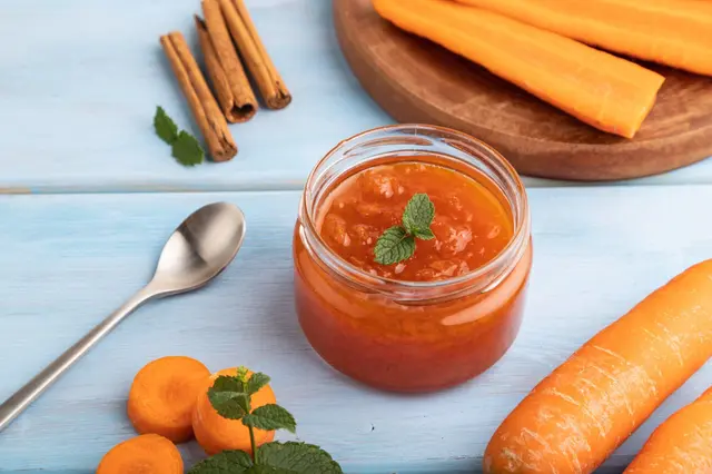 Confiture de carotte à la cannelle