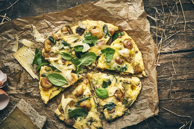 Tortilla à la tomme de jersiaise