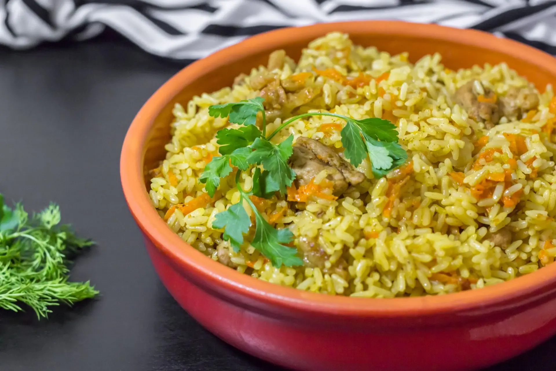 Recette pilaf au boeuf