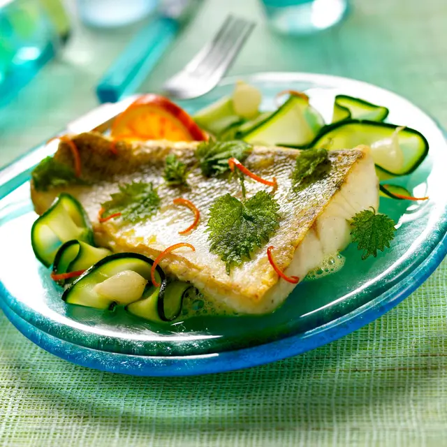 Filet de sandre aux orties