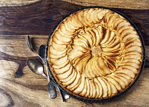 Tarte aux pommes maison