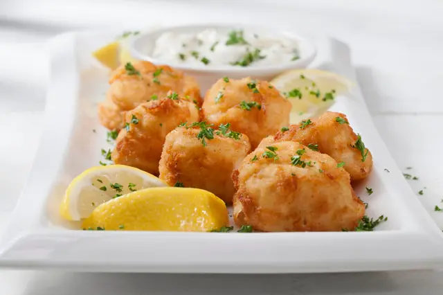 Recette de pétoncles frites sauce tartare et citron