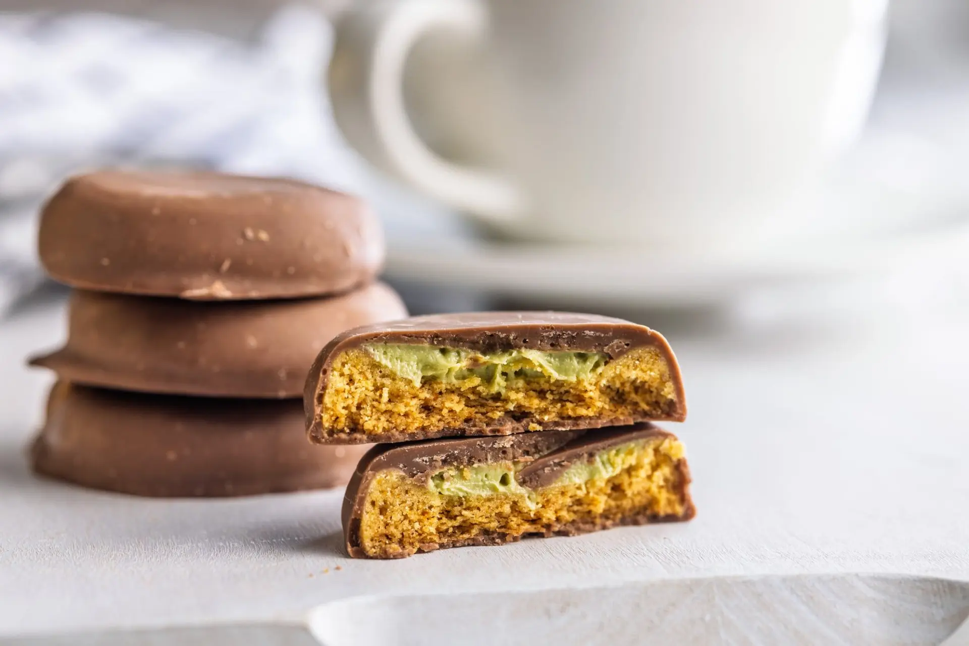 Biscuits au chocolat à la mode de Dubaï