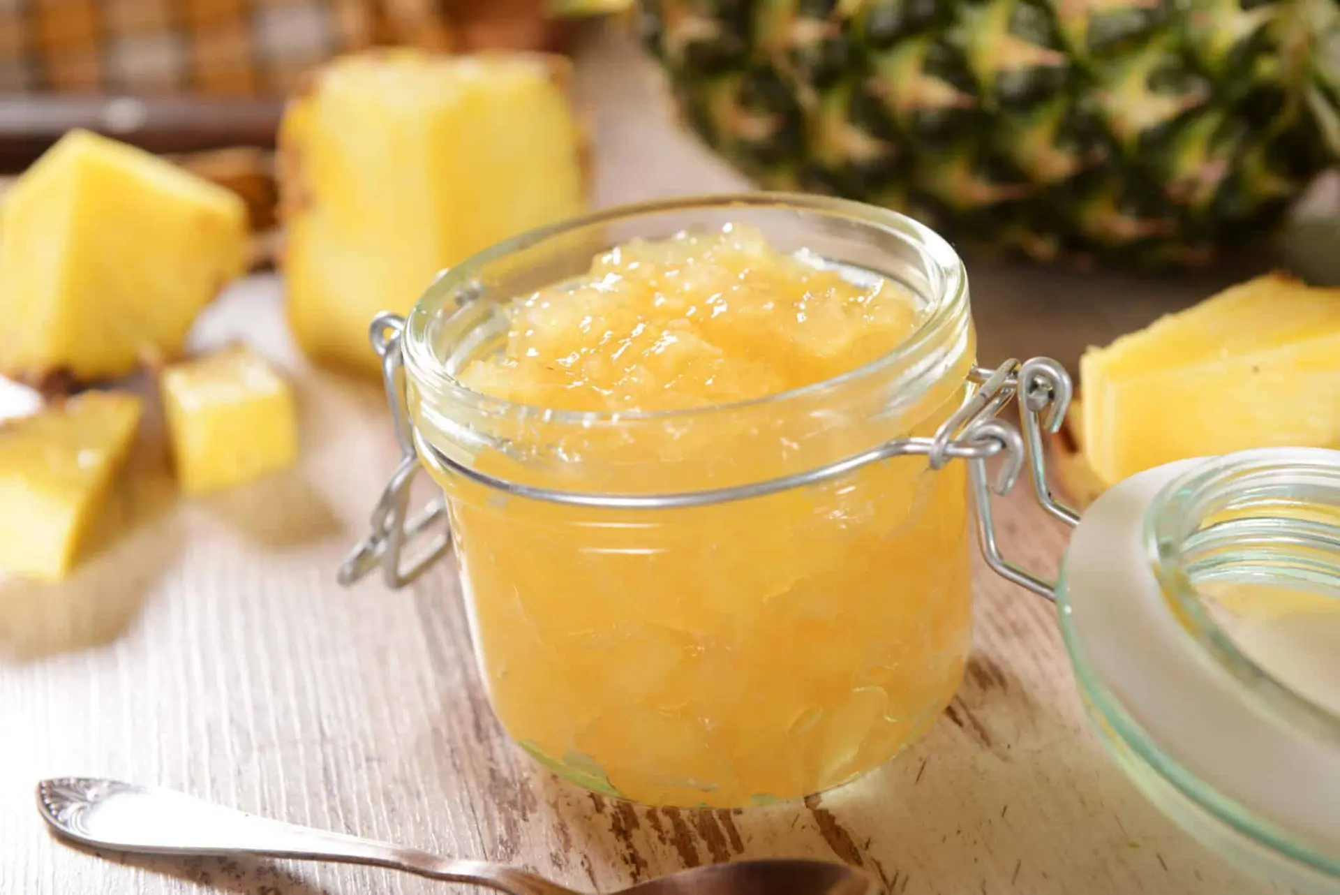 Confiture d’ananas