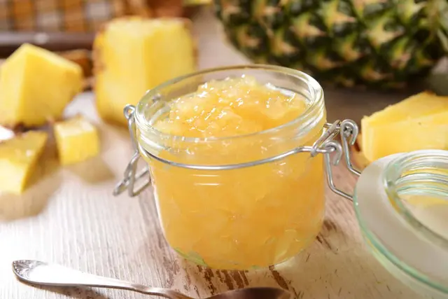 Confiture d’ananas