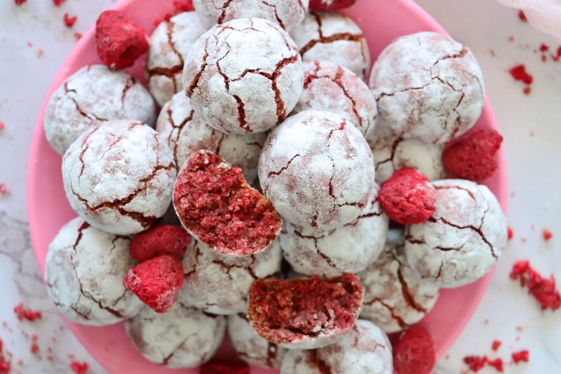 Biscuits à la framboise