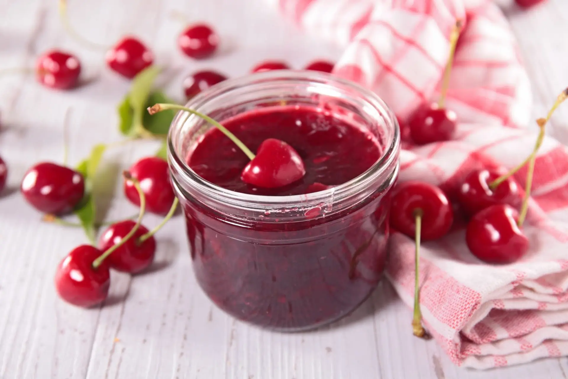 Confiture de cerises facile et rapide