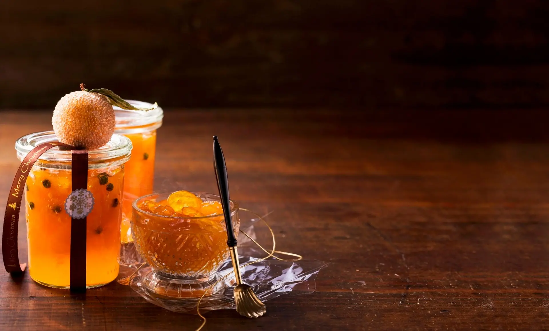 Marmelade de mandarines et kumquats aux saveurs de Noël
