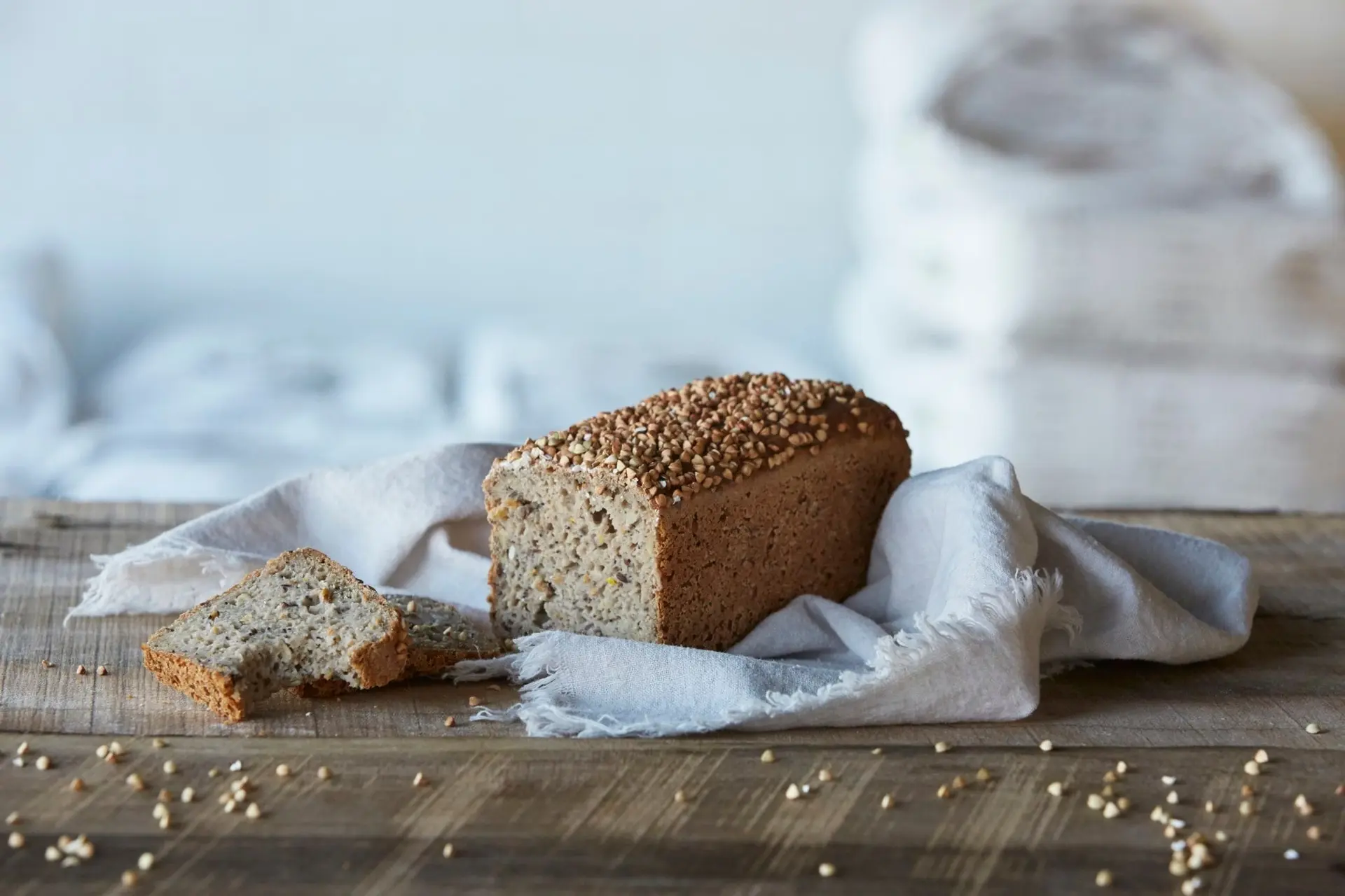 Pain au sarrasin (sans gluten)