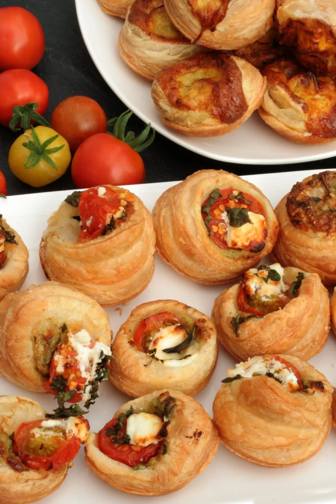 Recette bouchées fromage de chèvre et tomate
