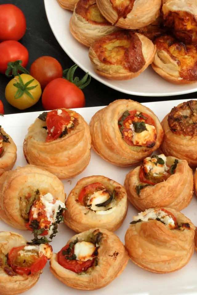 Recette bouchées fromage de chèvre et tomate