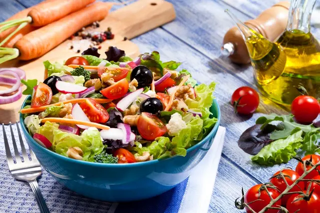 Salade fraîche d'été
