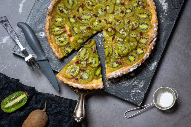 Recette tarte aux kiwis