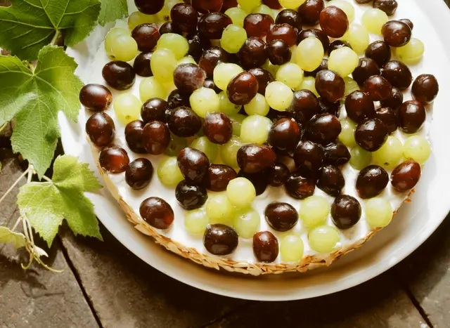 Tarte aux raisins