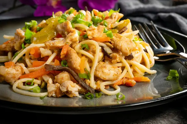 Recette pad thaï au poulet