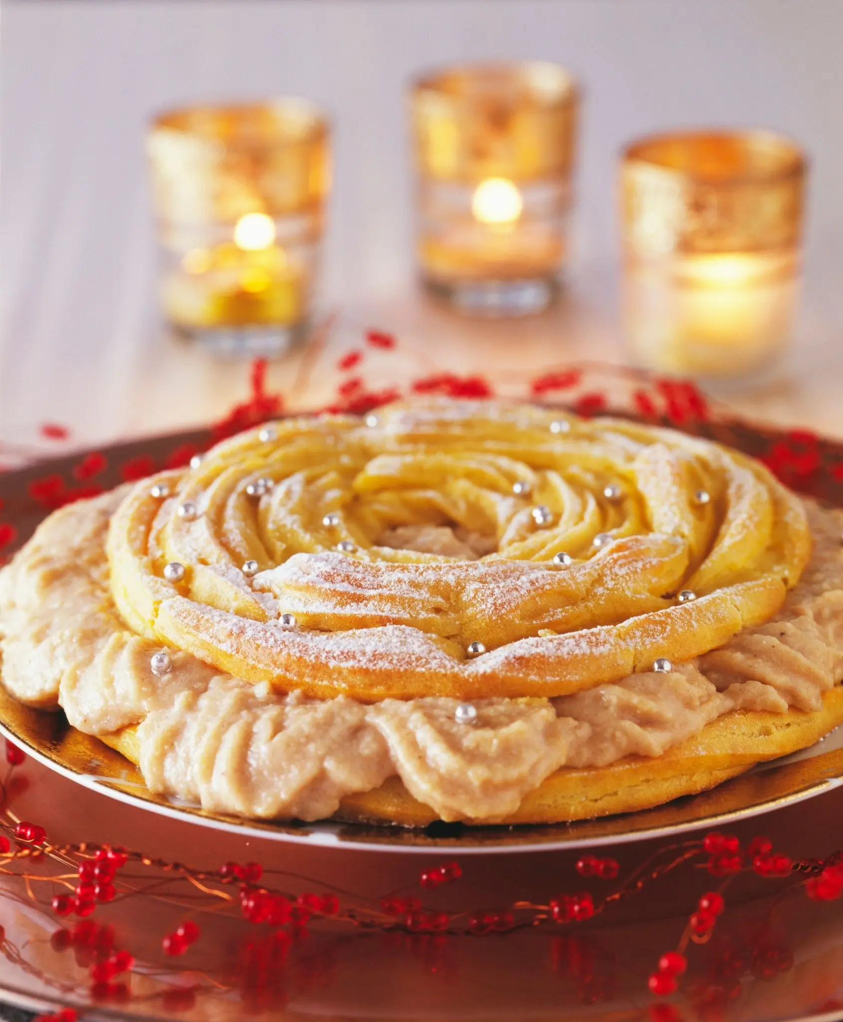 Paris-Brest à la crème de marrons