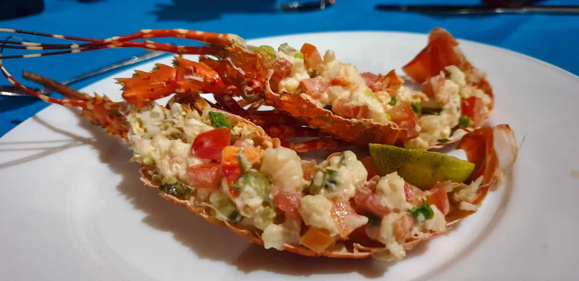 Recette homards mayonnaise et petits légumes