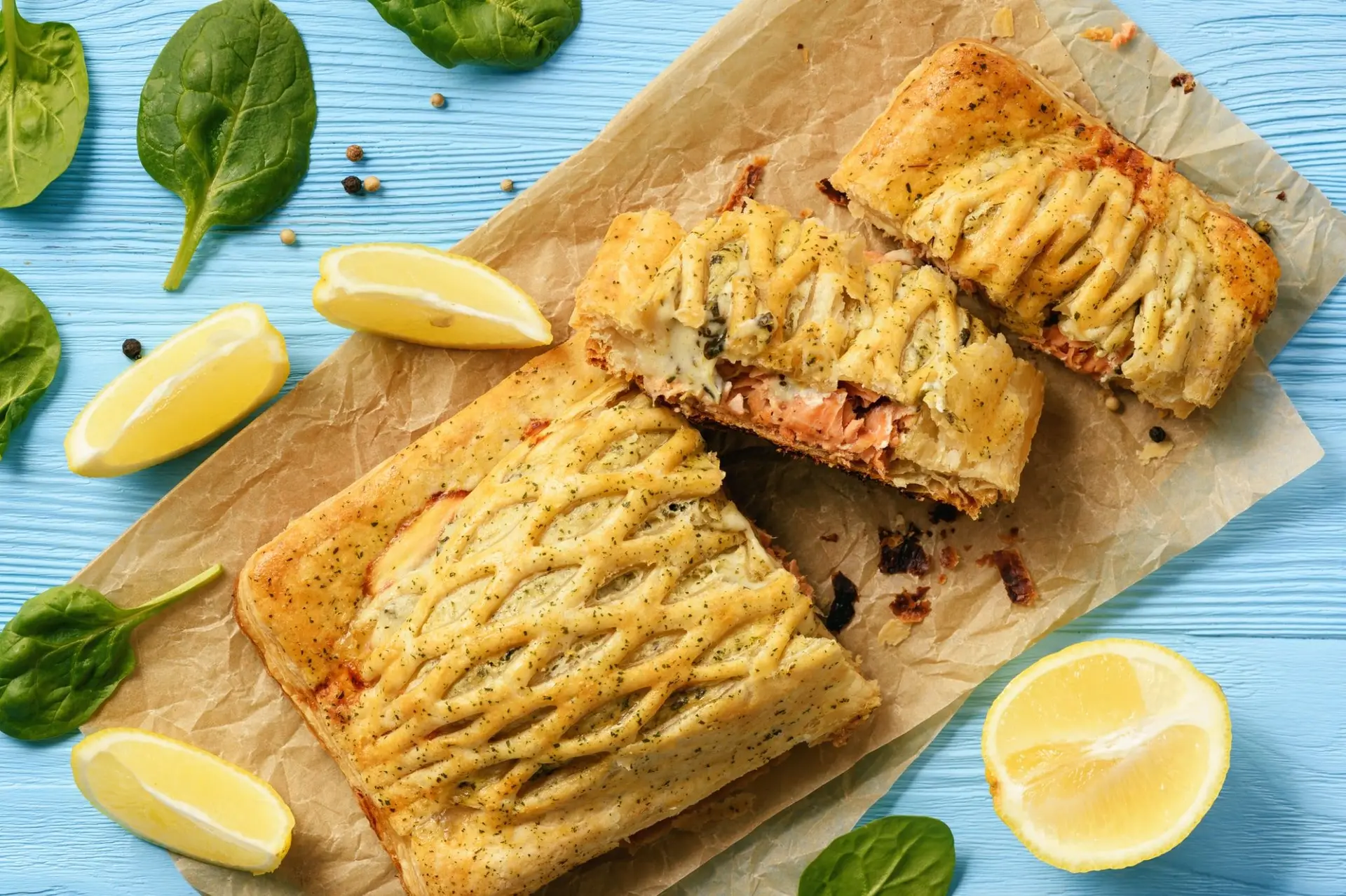 Saumon en croûte