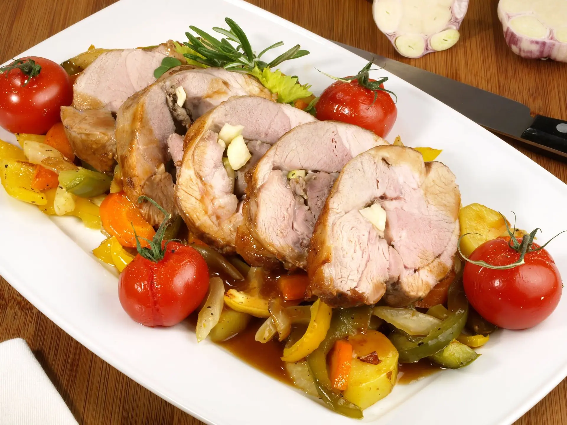Gigot d'agneau à la provençale