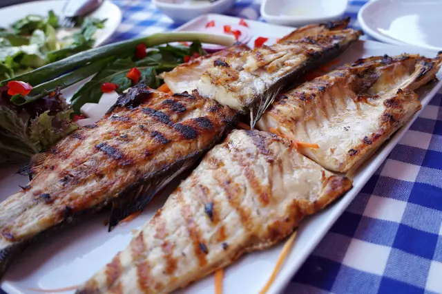 Darnes d’espadon grillé