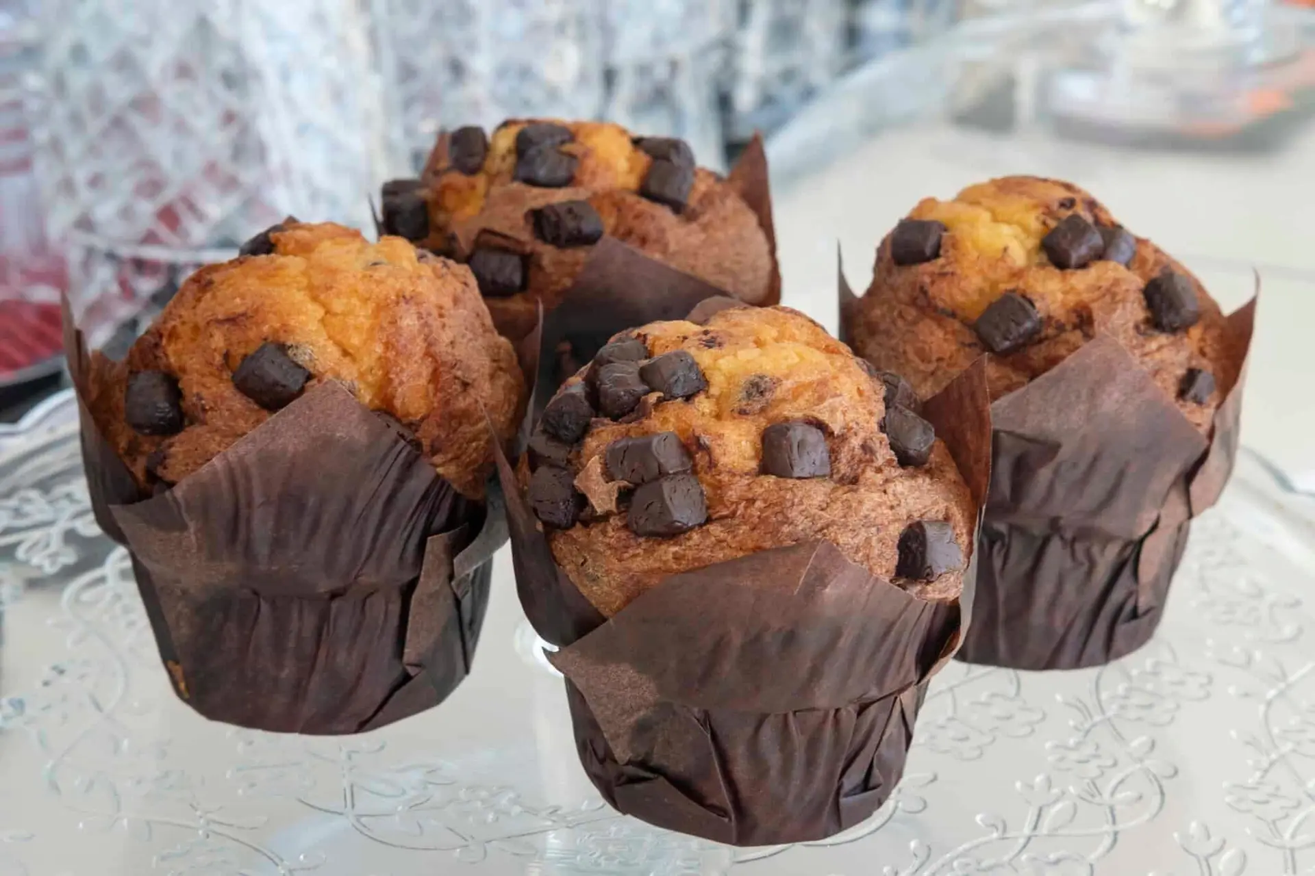 Muffins aux pépites de chocolat