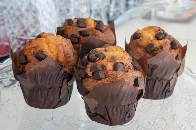 Muffins aux pépites de chocolat